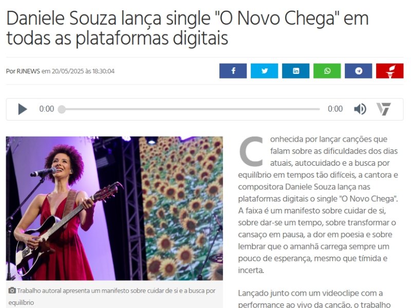 Single "O Novo Chega"